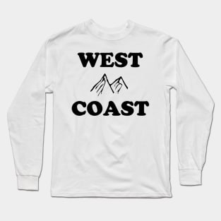 west coast Long Sleeve T-Shirt